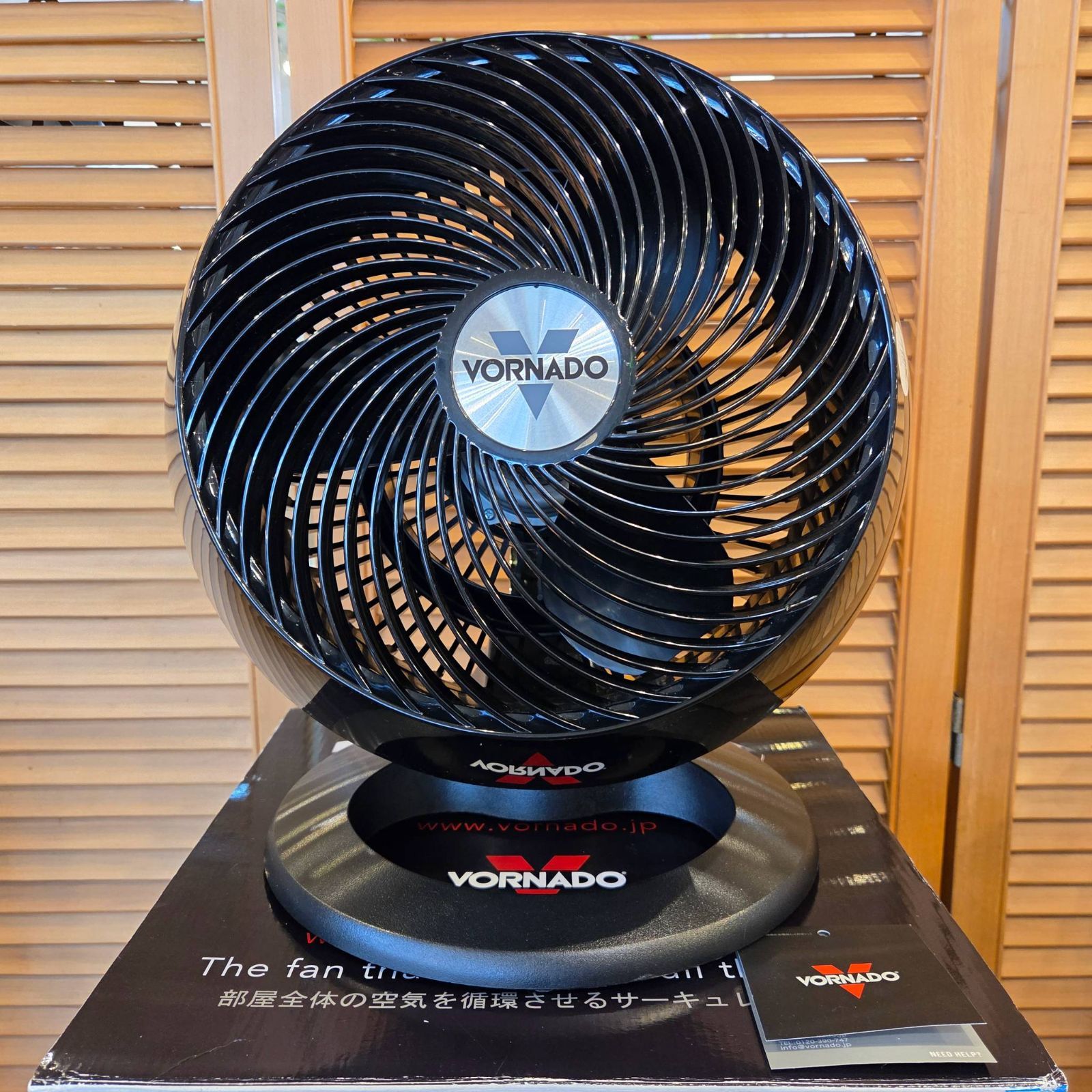 VORNADO ボルネード サーキュレーター 660-JP ブラック 6畳～35畳対応