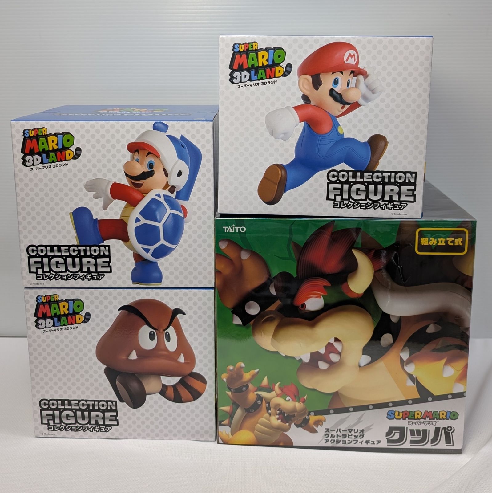 スーパーマリオ 3Dコレクション　 4 セット スーパーマリオ コレクションフィギュア 4点 セット - メルカリ