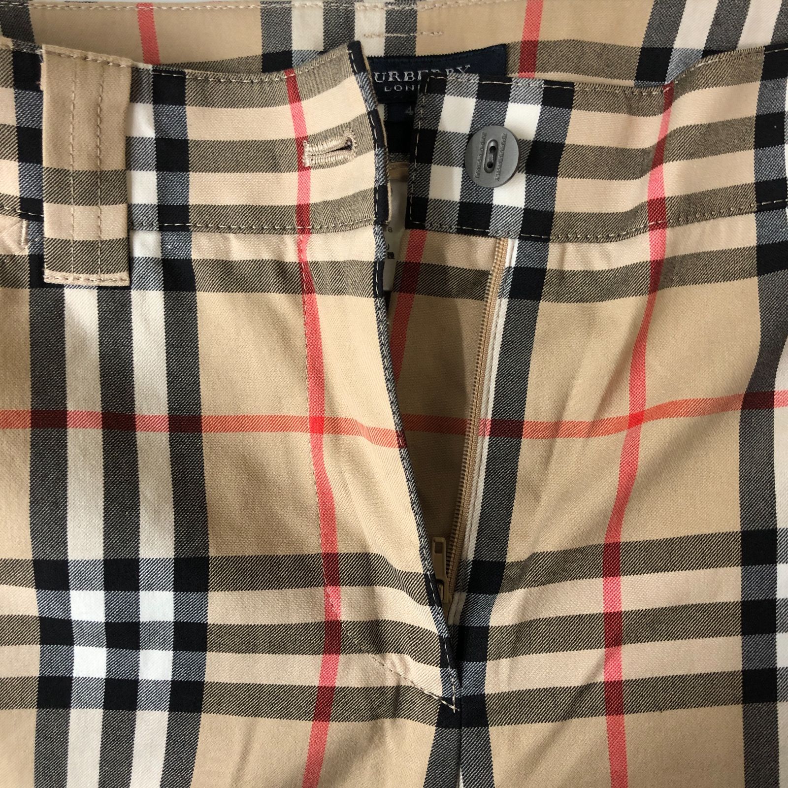 BURBERRY LONDON レディース パンツ 40サイズ メガチェック ハウス