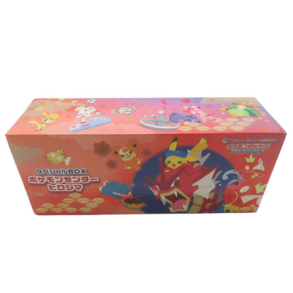 シュリンク スカーレット＆バイオレット ポケモンセンターヒロシマ メガゲンガー 中古】ポケカ ポケモンセンターヒロシマ スペシャルBOX シュリンク付き