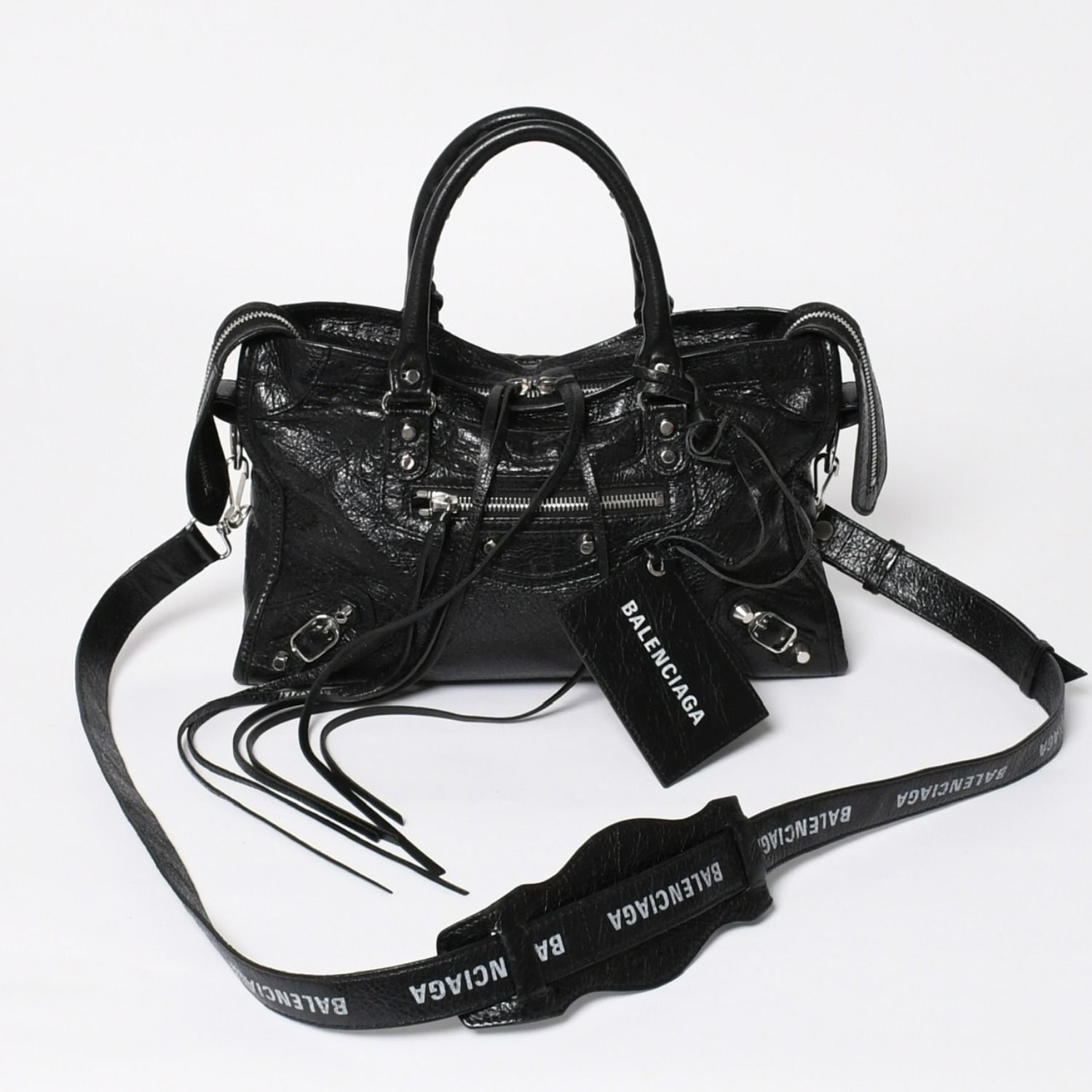 極美品 BALENCIAGA バレンシアガ クラシックシティ ショルダーバッグ 