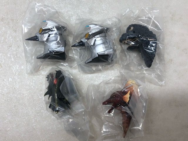 内袋未開封☆一番くじ ゴジラ 最恐怪獣王列伝 G賞 モンスターヘッド