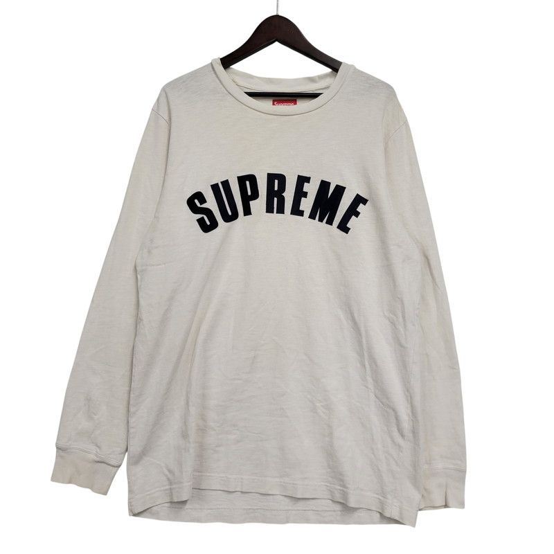S*S様 supreme arena top ロンT 長袖 アーチロゴ シュプリ 中古品】 Supreme シュプリーム ARC LOGO L/S TOP アーチロゴ ロング