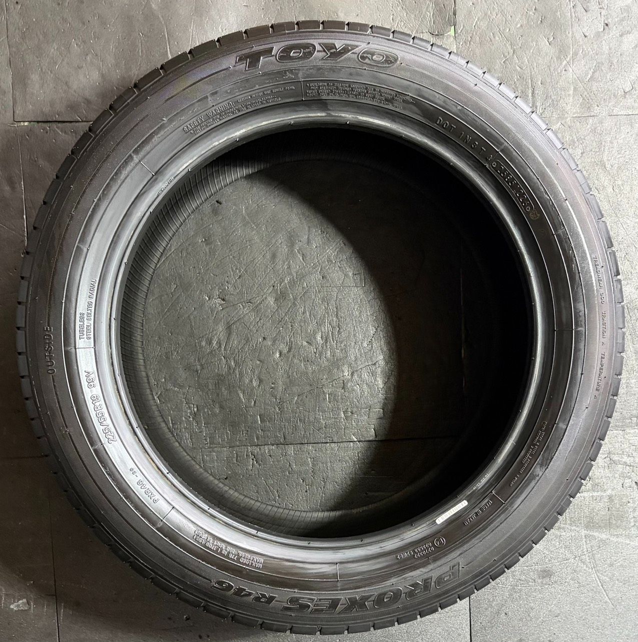 2026/2024年製 約8.8～9.9分山 トーヨータイヤ TOYO TIRES プロクセス