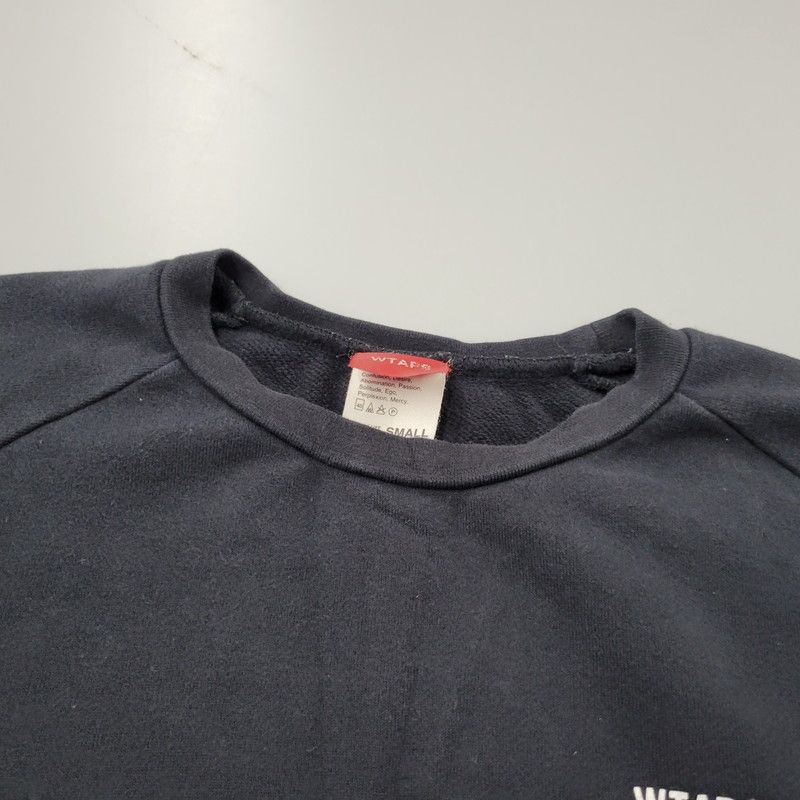 中古品】 WTAPS ダブルタップス INGREDIENTS CREWNECK SWEAT クルー