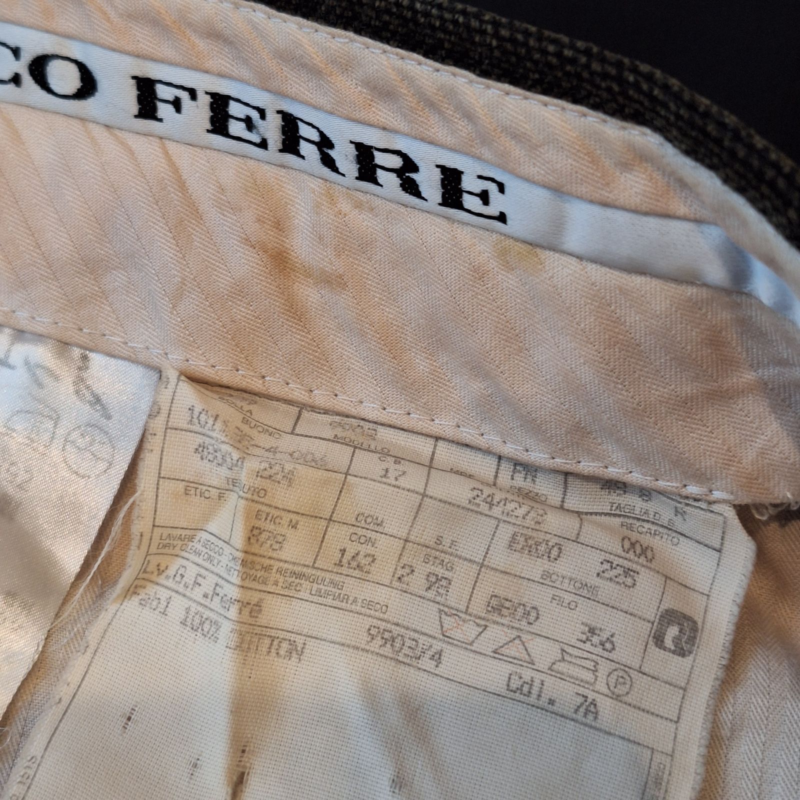 ジャンフランコフェレ GIANFRANCO FERRE パンツ スラックス まとめ売り