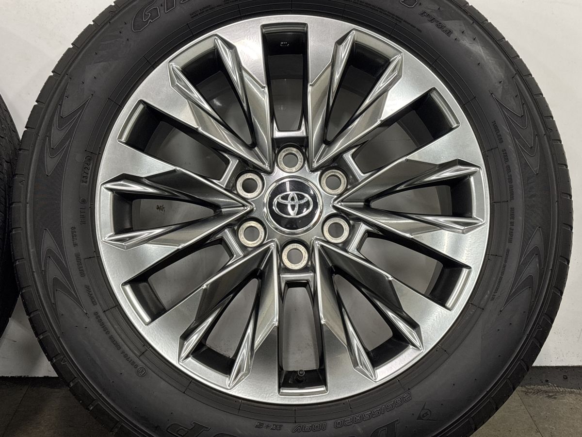 美品】トヨタ ランドクルーザー300 ZX 純正 20in 8J +60 PCD139.7