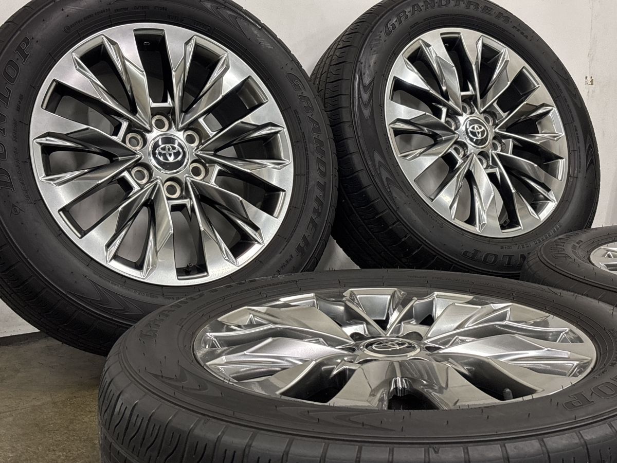 美品】トヨタ ランドクルーザー300 ZX 純正 20in 8J +60 PCD139.7