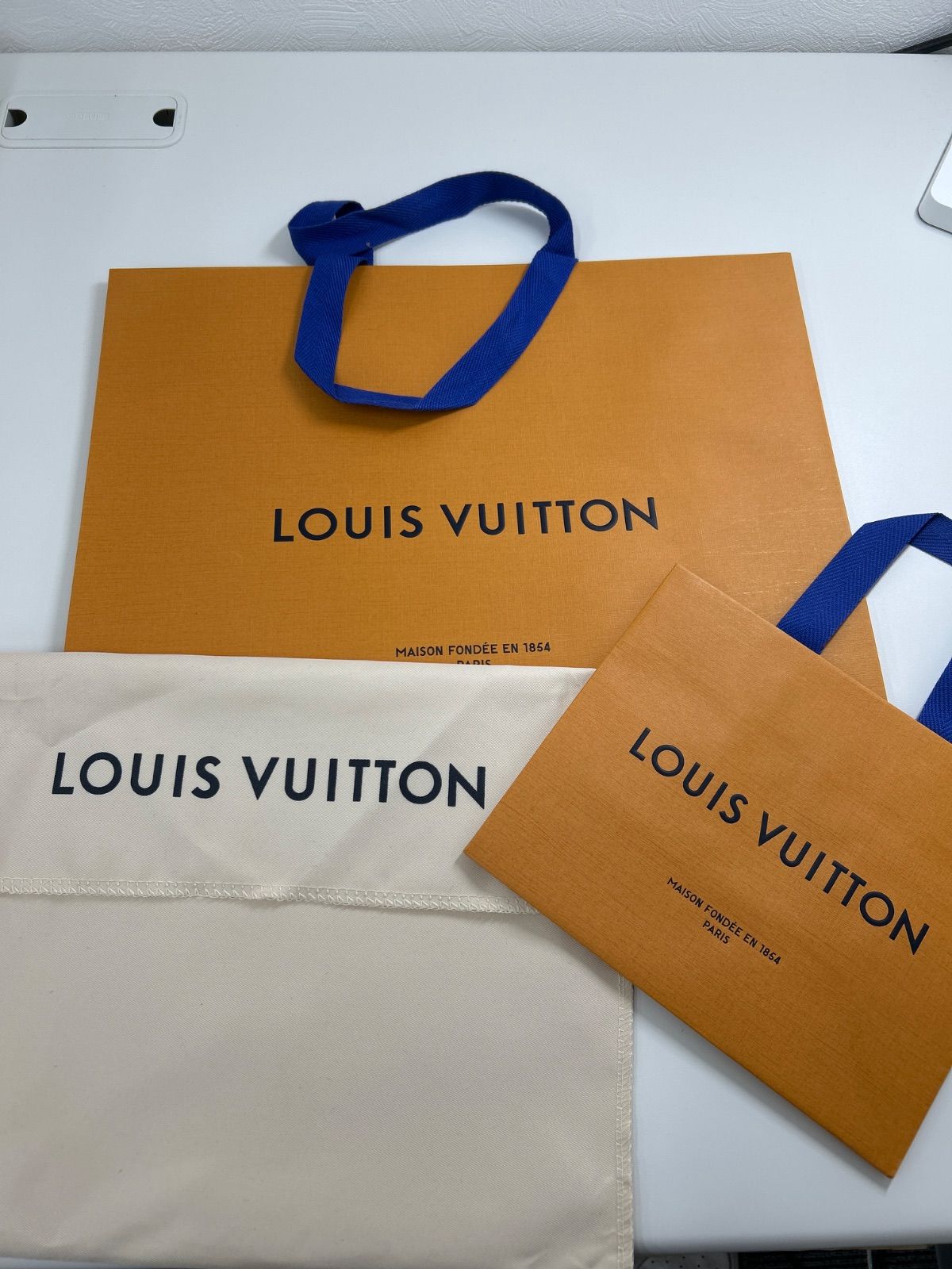 LOUIS VUITTON 保存袋 まとめ売り LOUIS VUITTON ショッパー 保存袋 セット - メルカリ