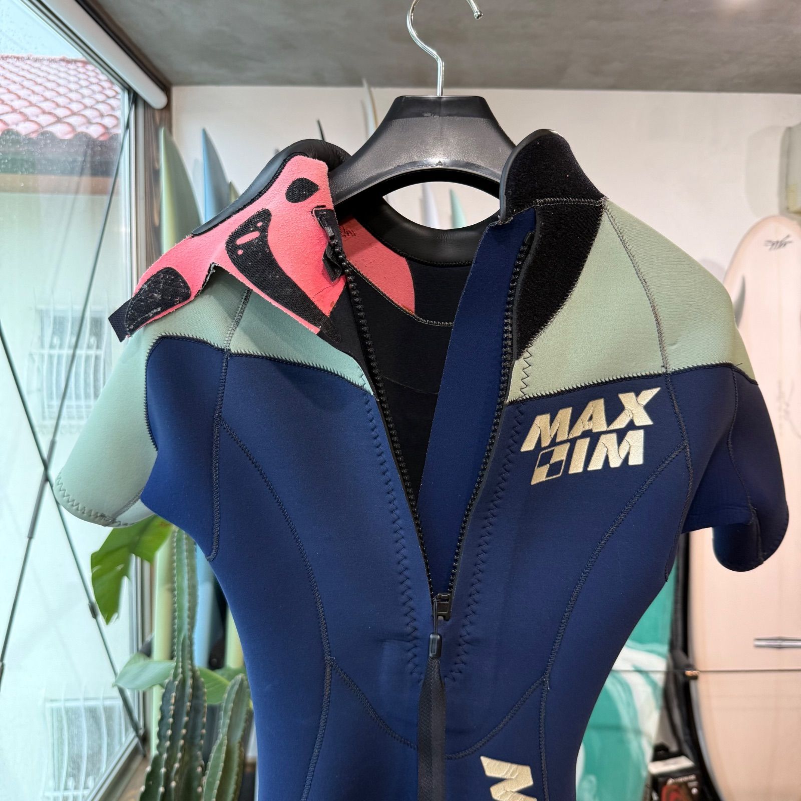 中古 ウエットスーツ スプリング 2mm MAXIM マキシム ML相当 168cm
