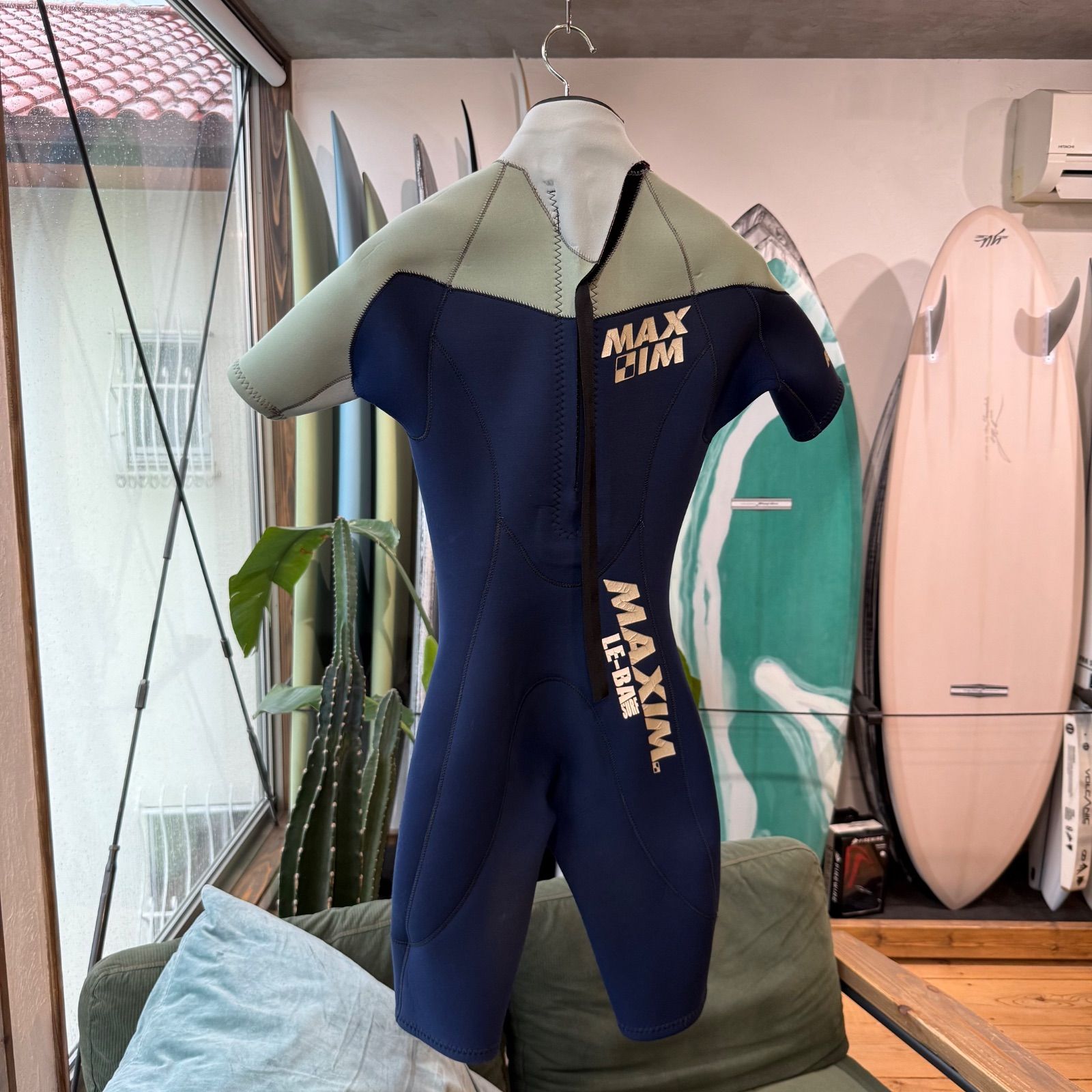 中古 ウエットスーツ スプリング 2mm MAXIM マキシム ML相当 168cm