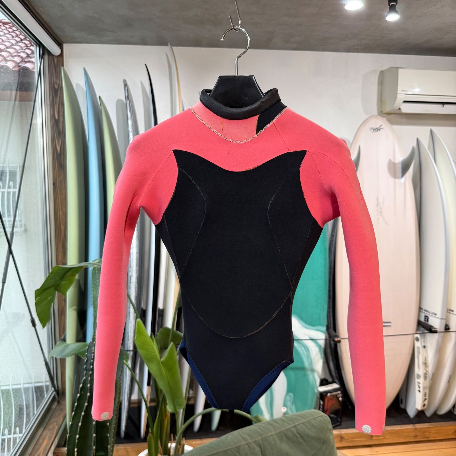 中古 ウエットスーツ ロンスプ 2mm MAXIM マキシム レディース 156cm
