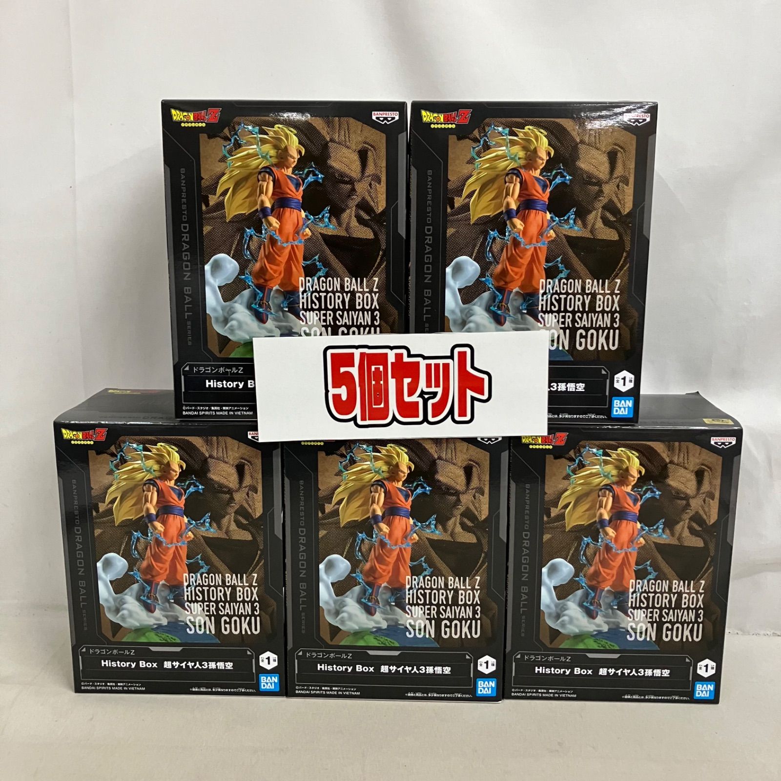 未開封 ドラゴンボール Z History Box 超サイヤ人3孫悟空 フィギュア 5