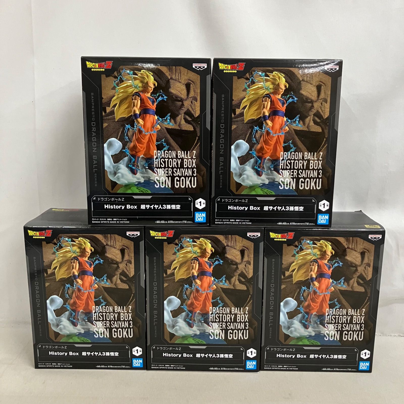 未開封 ドラゴンボール Z History Box 超サイヤ人3孫悟空 フィギュア 5