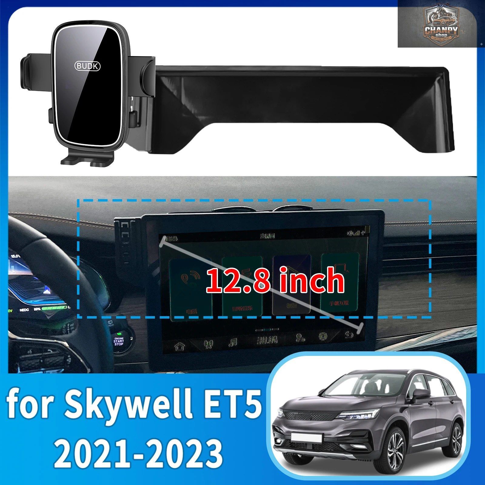 Skywell ET5 2021 - 23 スマートフォンホルダーダッシュボードスクリーンマウントブラケット カーアクセサリー 7,546円