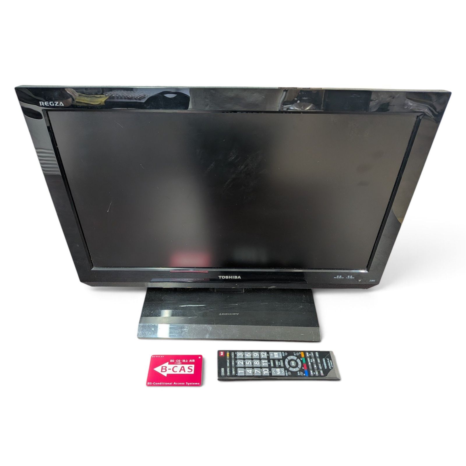 □ トウシバ TOSHIBA レグザ REGZA 22B3 22V型 ブラック 外付けHDD録画