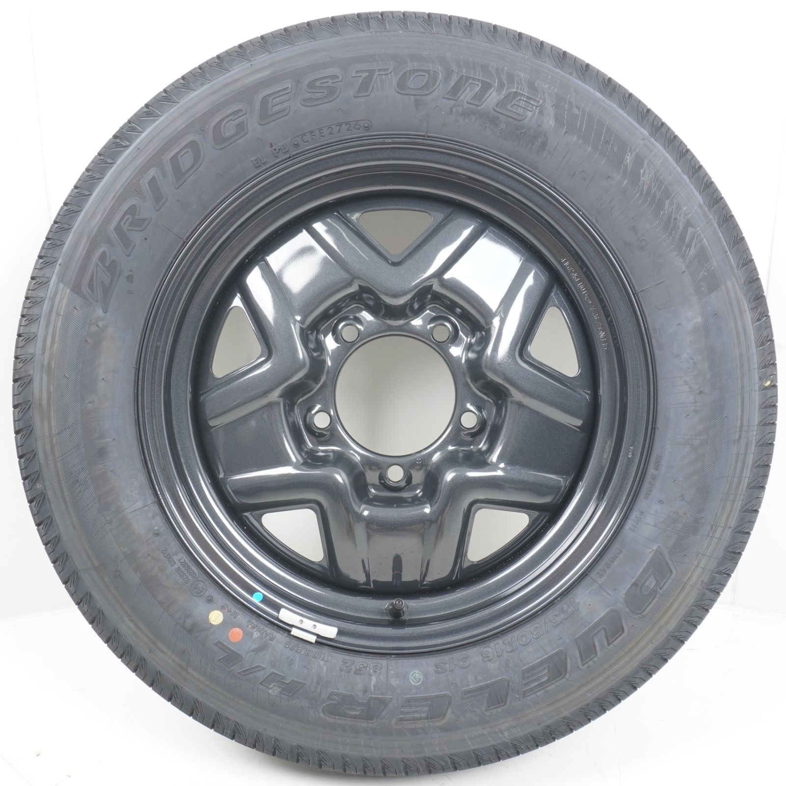 未使用】 スズキ 純正 JB64 ジムニー タイヤホイールセット スチール