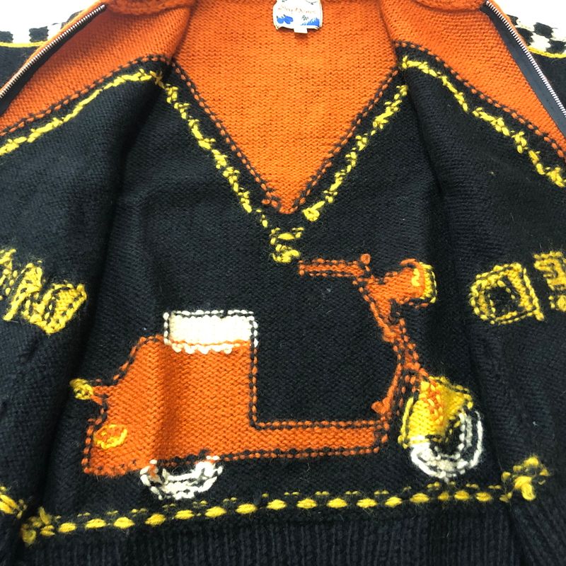 中古品】 DRY BONES ドライボーンズ COWICHAN SWEATER カウチン