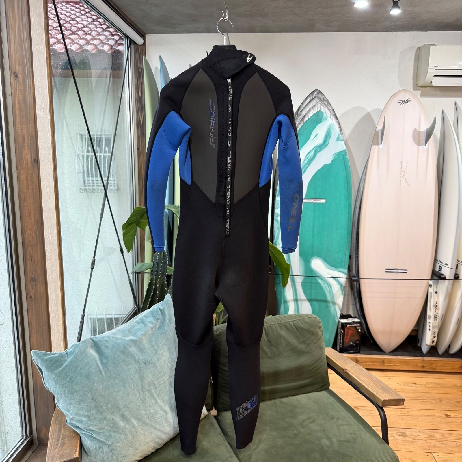 中古 ウエットスーツ ジャーフル フルスーツ バックジップ O'NEILL
