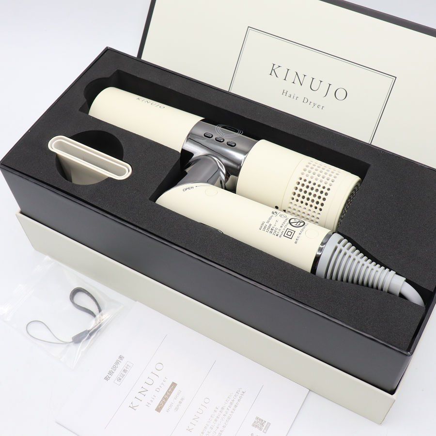 新品】KINUJO Hair Dryer KH301 ホワイト ヘアドライヤー キヌージョ