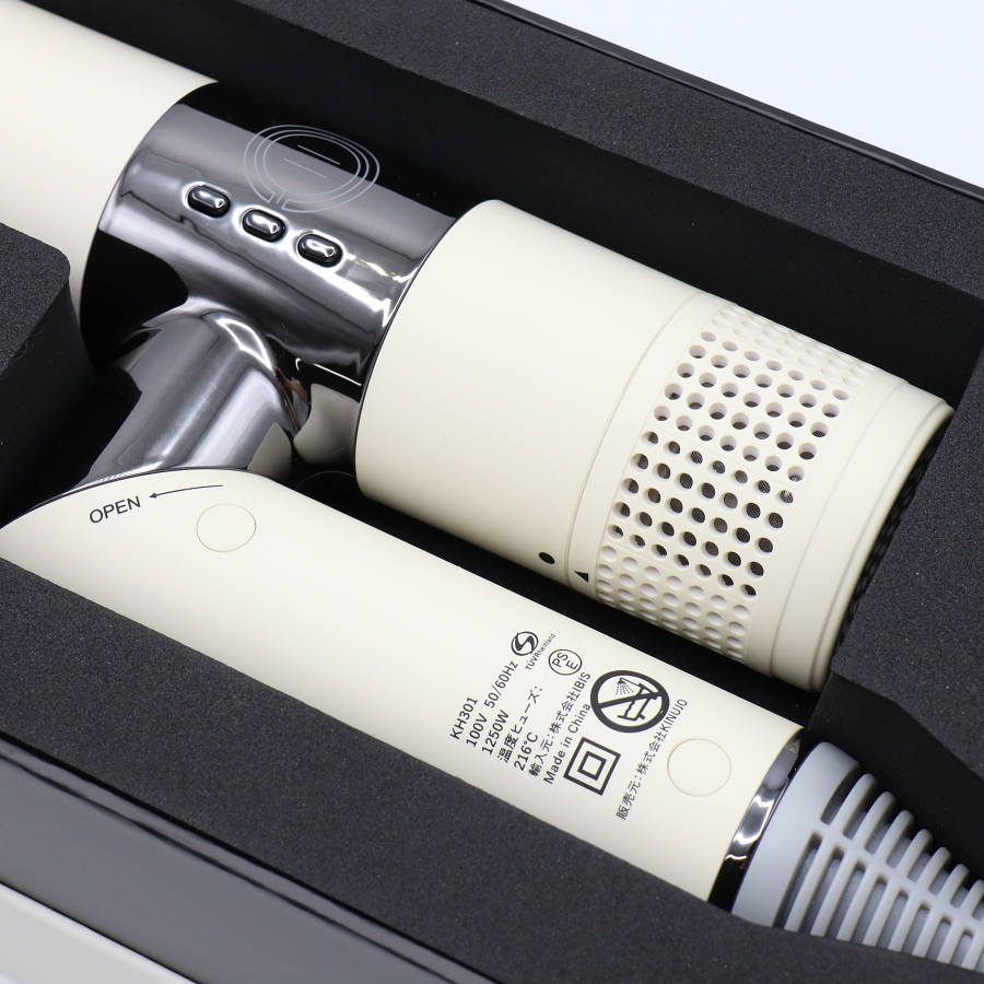 新品】KINUJO Hair Dryer KH301 ホワイト ヘアドライヤー キヌージョ