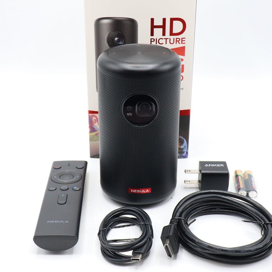 Anker Nebula Capsule II D2421N12 ブラック モバイルプロジェクター