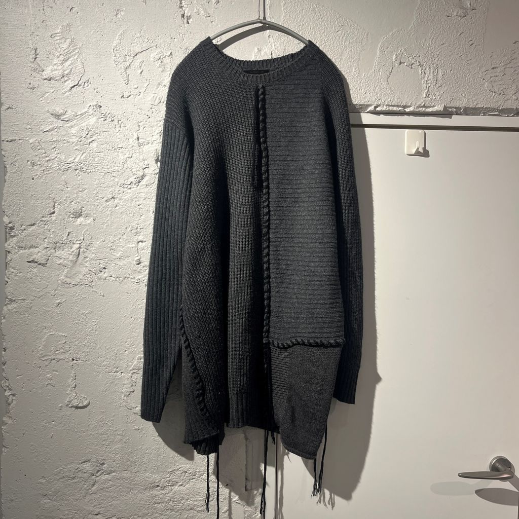 THE VIRIDI-ANNE ザ ヴィリディアン Patchwork knit ニット VI-2957-07
