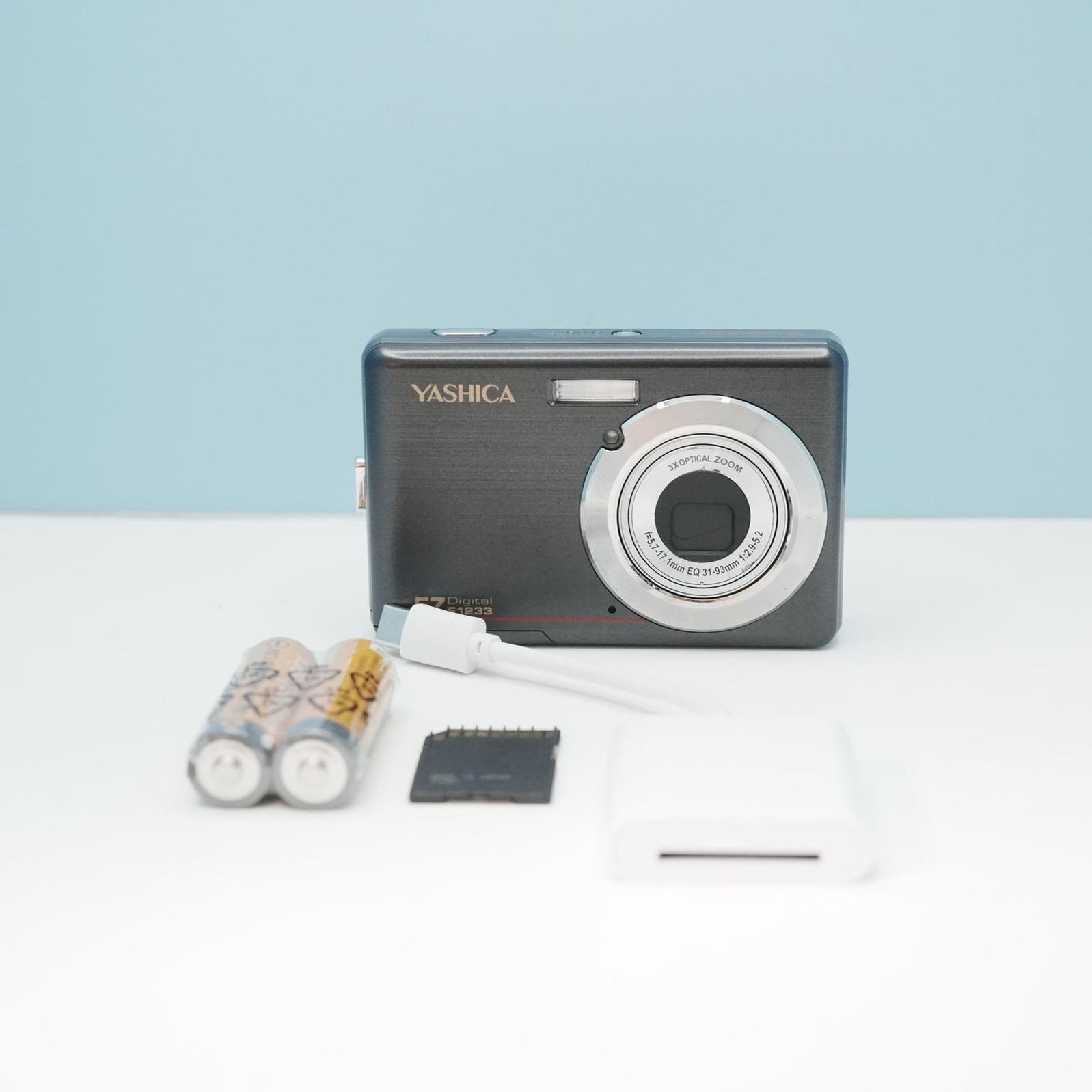 YASHICA EZ Digital F1233 デジカメ スマホ転送OK フルセット 極美品