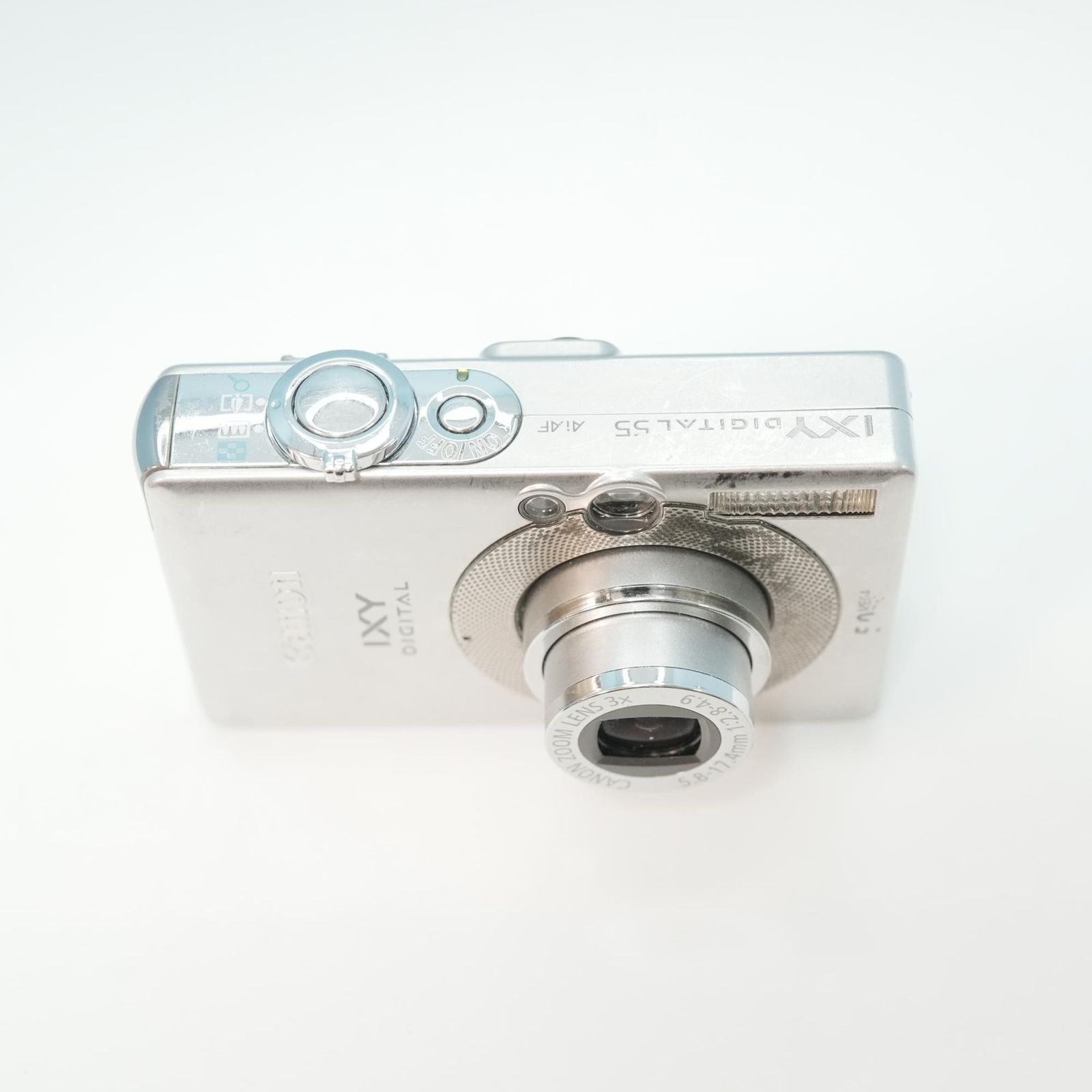 【スマホ転送OK】キャノン Canon IXY DIGITAL 55 Canon IXY DIGITAL 55 デジカメ スマホ転送OK フルセット シロクマ