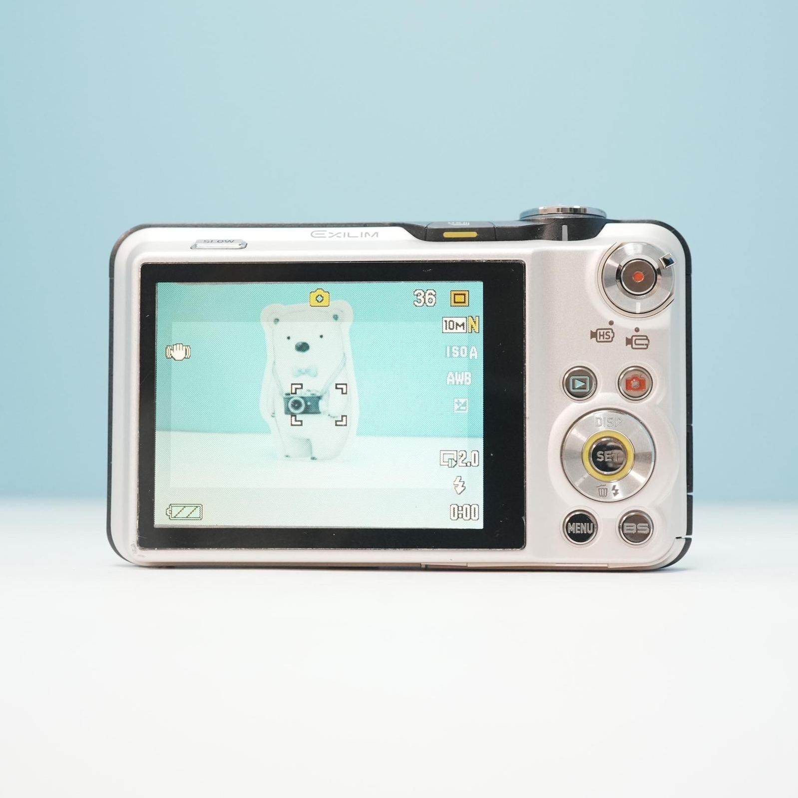 CASIO EXILIM EX-FC150 デジカメ スマホ転送OK フルセット シロクマ