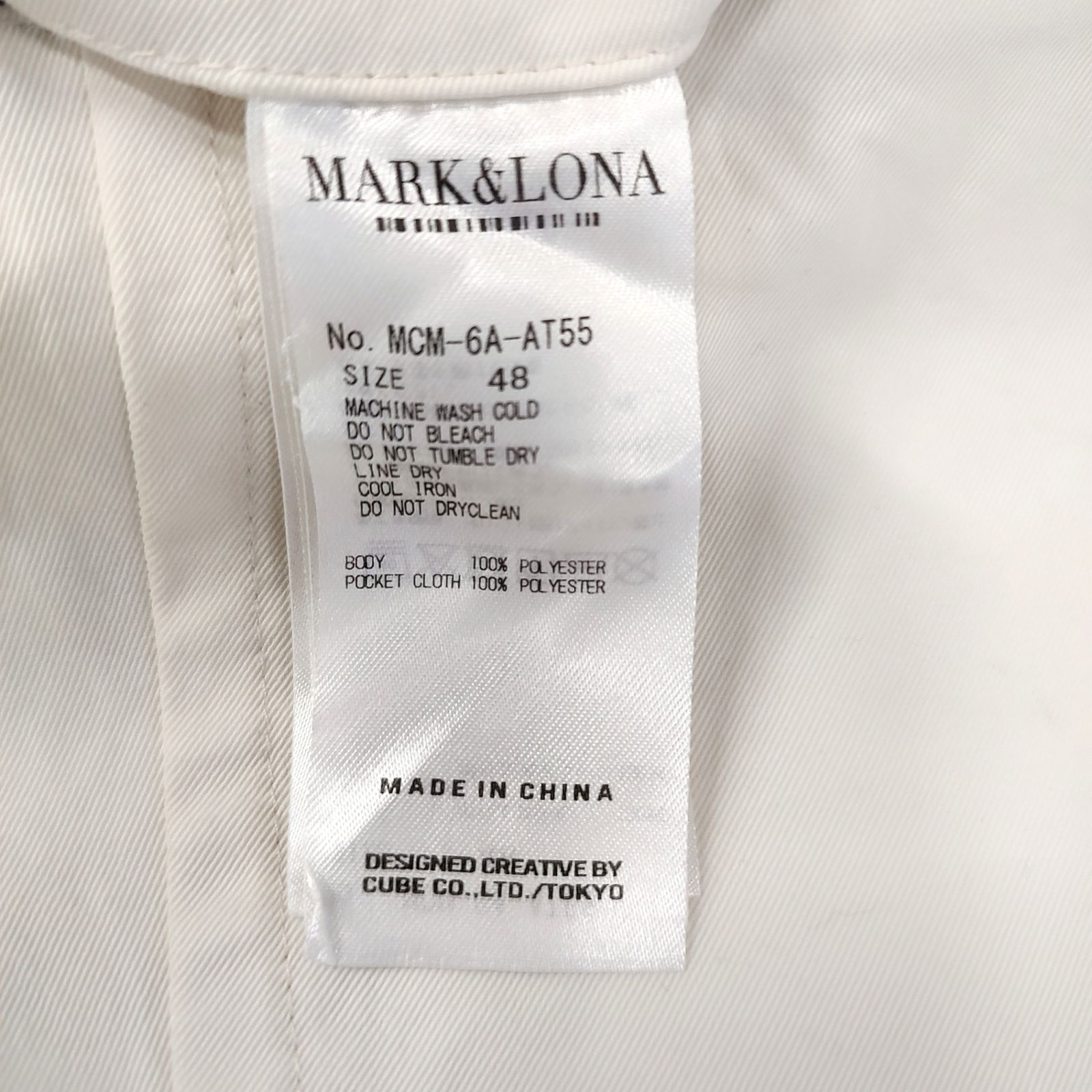 MARK&LONA マークアンドロナ ゴルフ 26SS BLST CODE カレッジ ロゴ