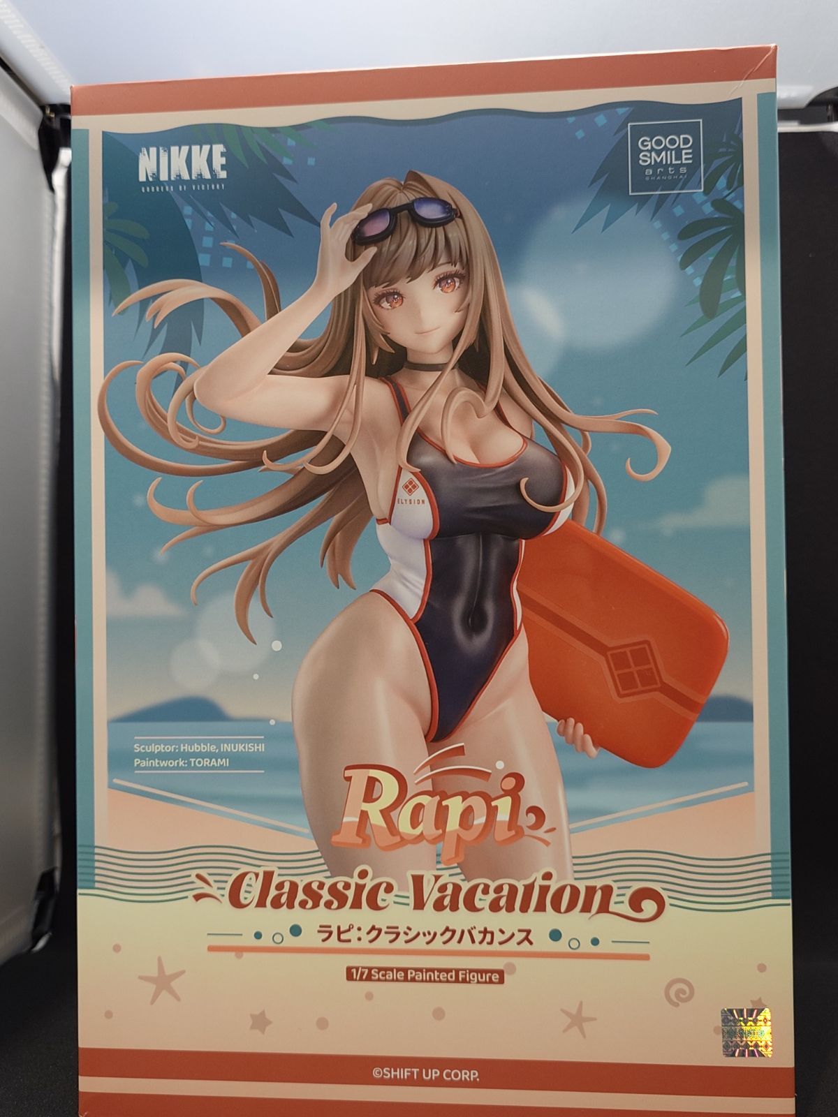 勝利の女神：NIKKE ラピ：クラシックバカンス 1/7スケール着彩済み