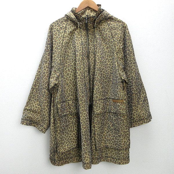 K□イタリヤ/伊太利屋 GK COLLECTION レオパード柄 フーディジャケット