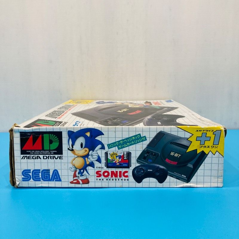 メガドライブ +1】【箱/コントローラ付き】【ジャンク品】SEGA セガ
