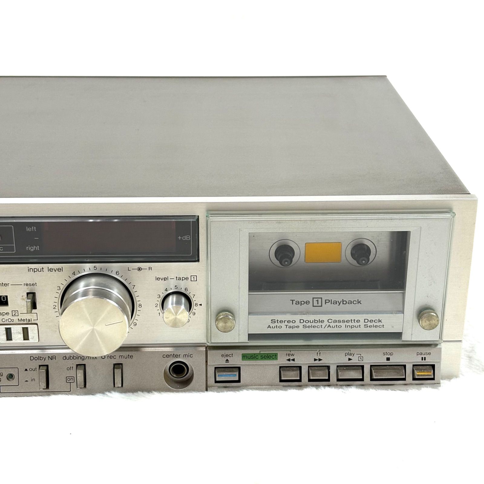 美品 Technics RS-M202 ダブルカセットデッキ 昭和レトロ - メルカリ