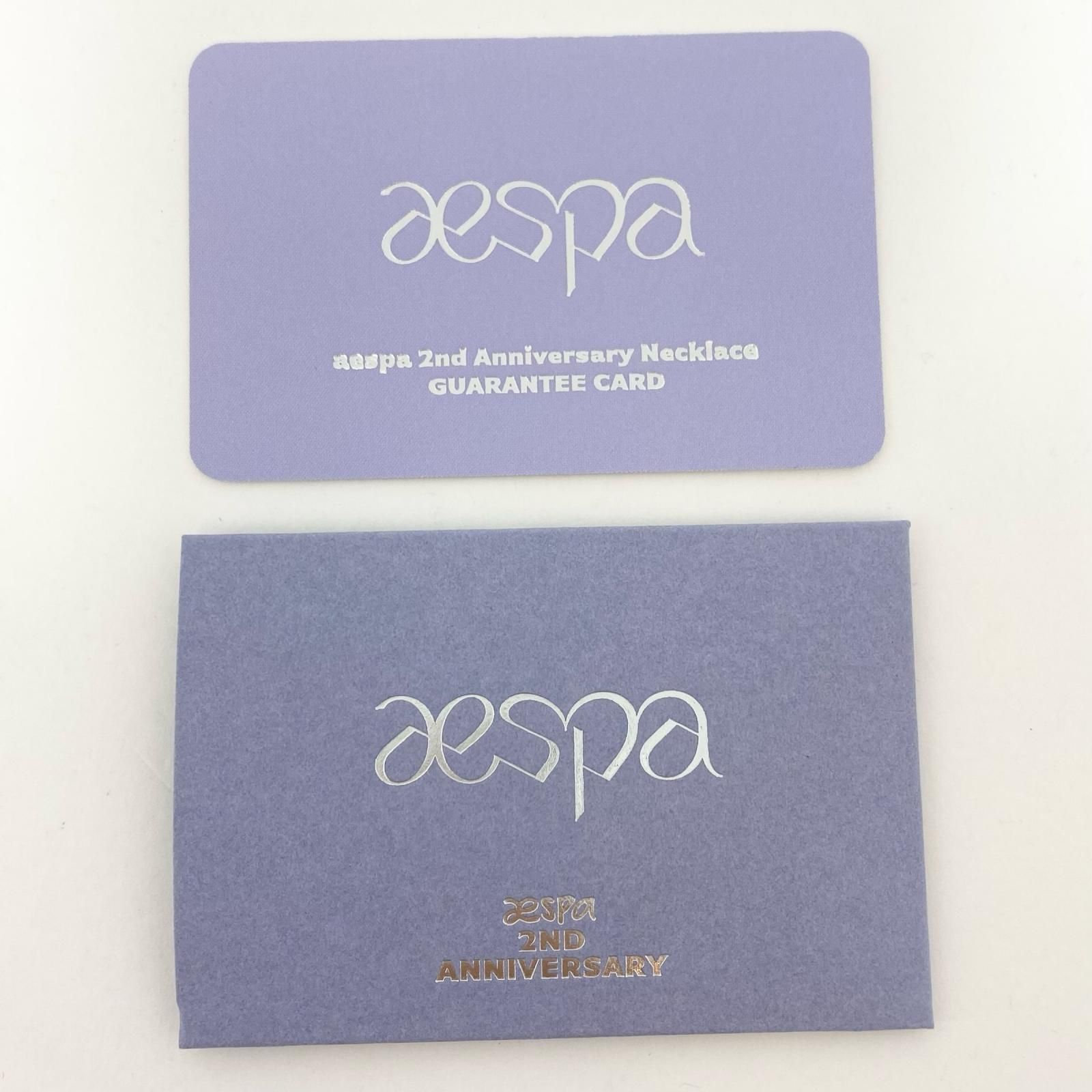 aespa ニンニン 2nd Anniversary アクスタ トレカ 尾張小牧店】aespa 2nd Anniversary ニンニン ネックレス トレカ欠品