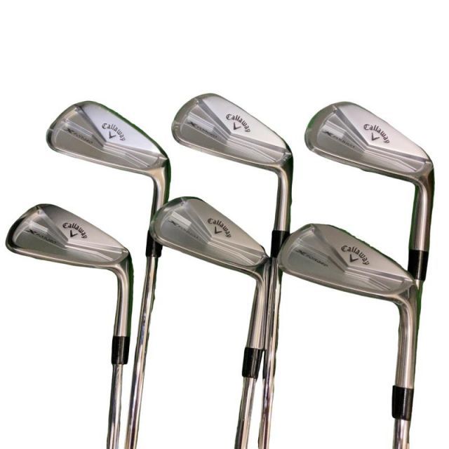 【中古】 キャロウェイ X FORGED(2024) 6S アイアンセット IR NS PRO MODUS3 TOUR105 (フレックスS) メンズ 男性用 右利き 右用 Aランク ゴルフクラブ