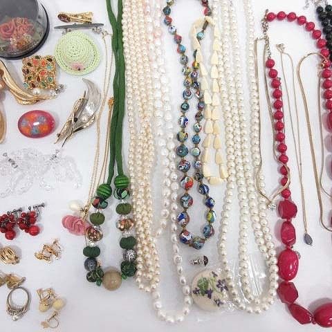 アクセサリー おまとめセット まとめ売り ネックレス ブローチ