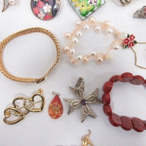 アクセサリー おまとめセット まとめ売り ネックレス ブローチ