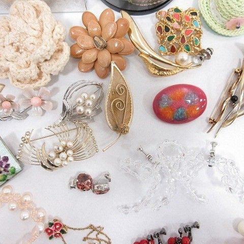 アクセサリー おまとめセット まとめ売り ネックレス ブローチ