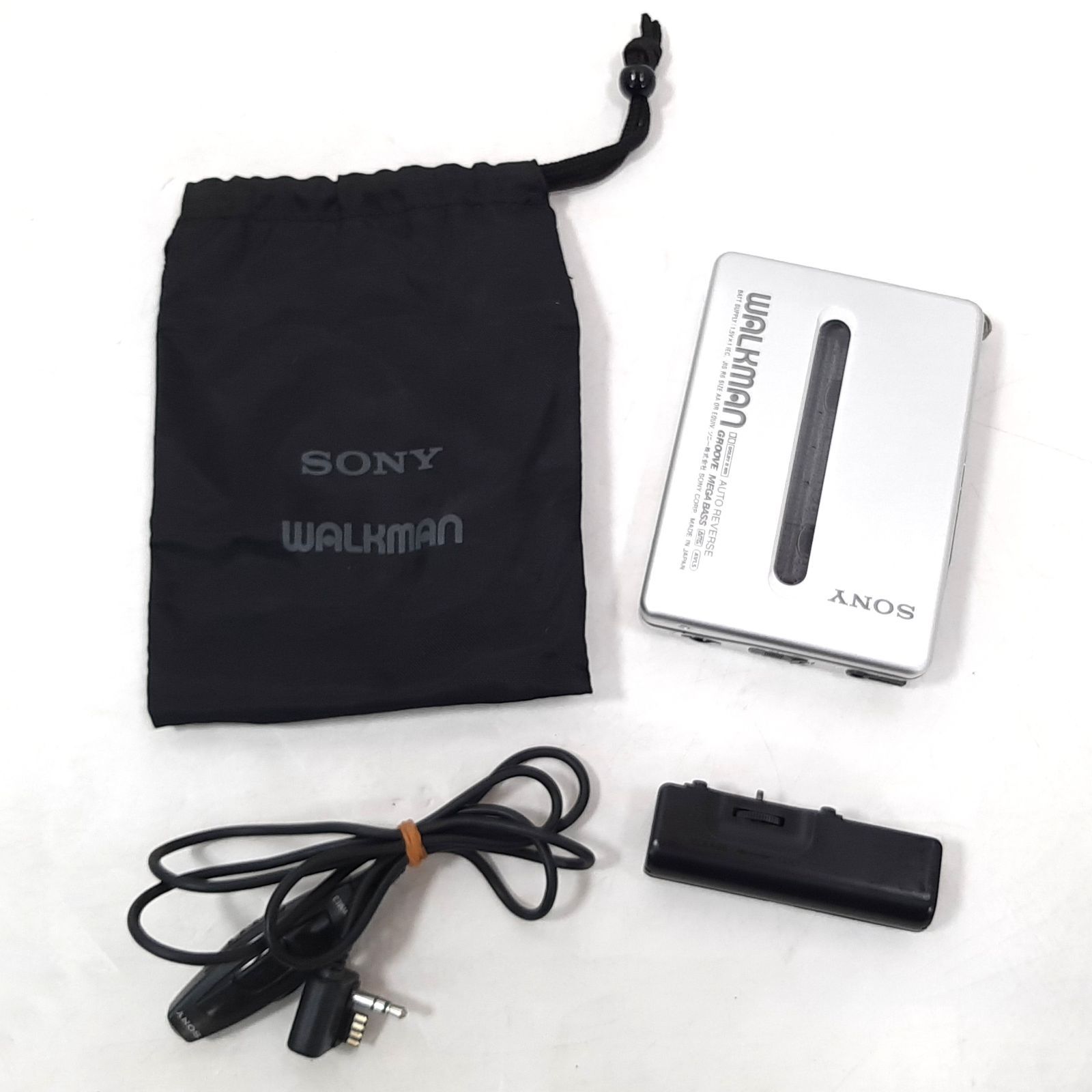 SONY ウォークマン WM-EX677 カセットプレーヤー ジャンク品 電池室青