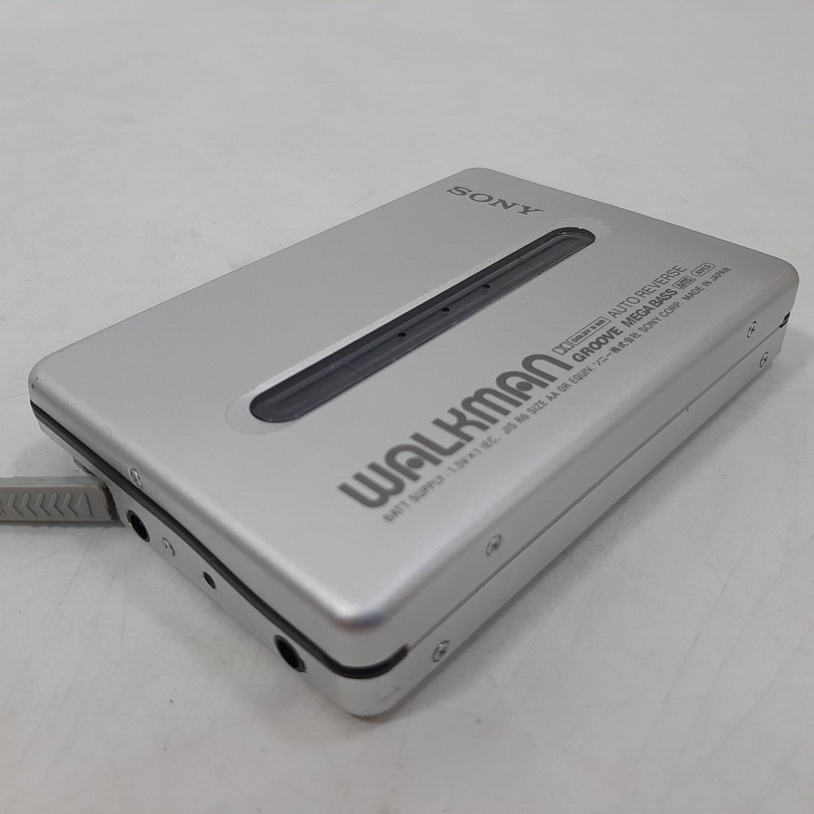 SONY ウォークマン WM-EX677 カセットプレーヤー ジャンク品 電池室青