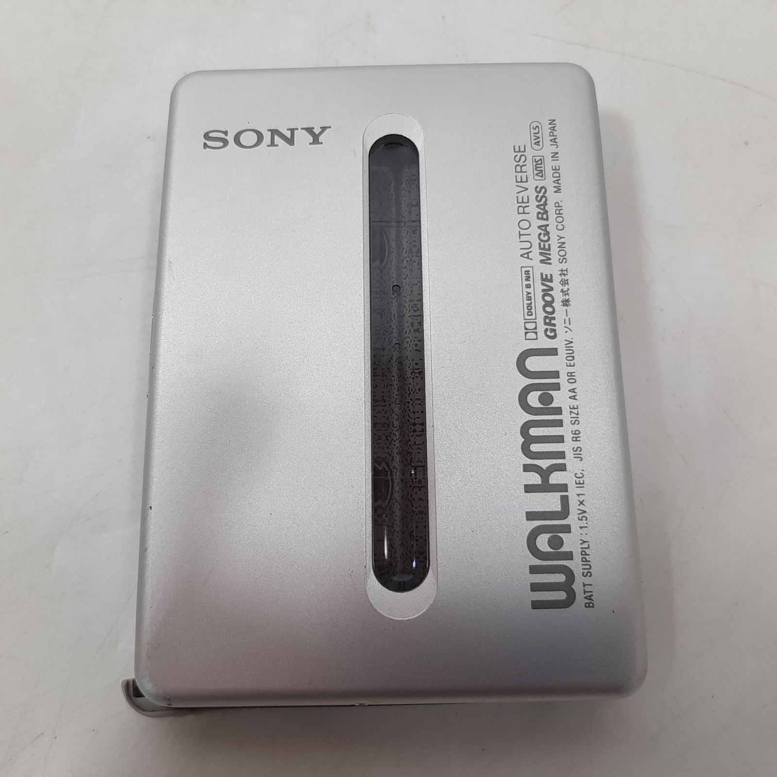 SONY ウォークマン WM-EX677 カセットプレーヤー ジャンク品 電池室青