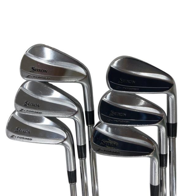 【中古】 ダンロップ SRIXON Z-FORGED 6S アイアンセット IR Dynamic Gold D.S.T (フレックスX) メンズ 男性用 右利き 右用 Cランク ゴルフクラブ