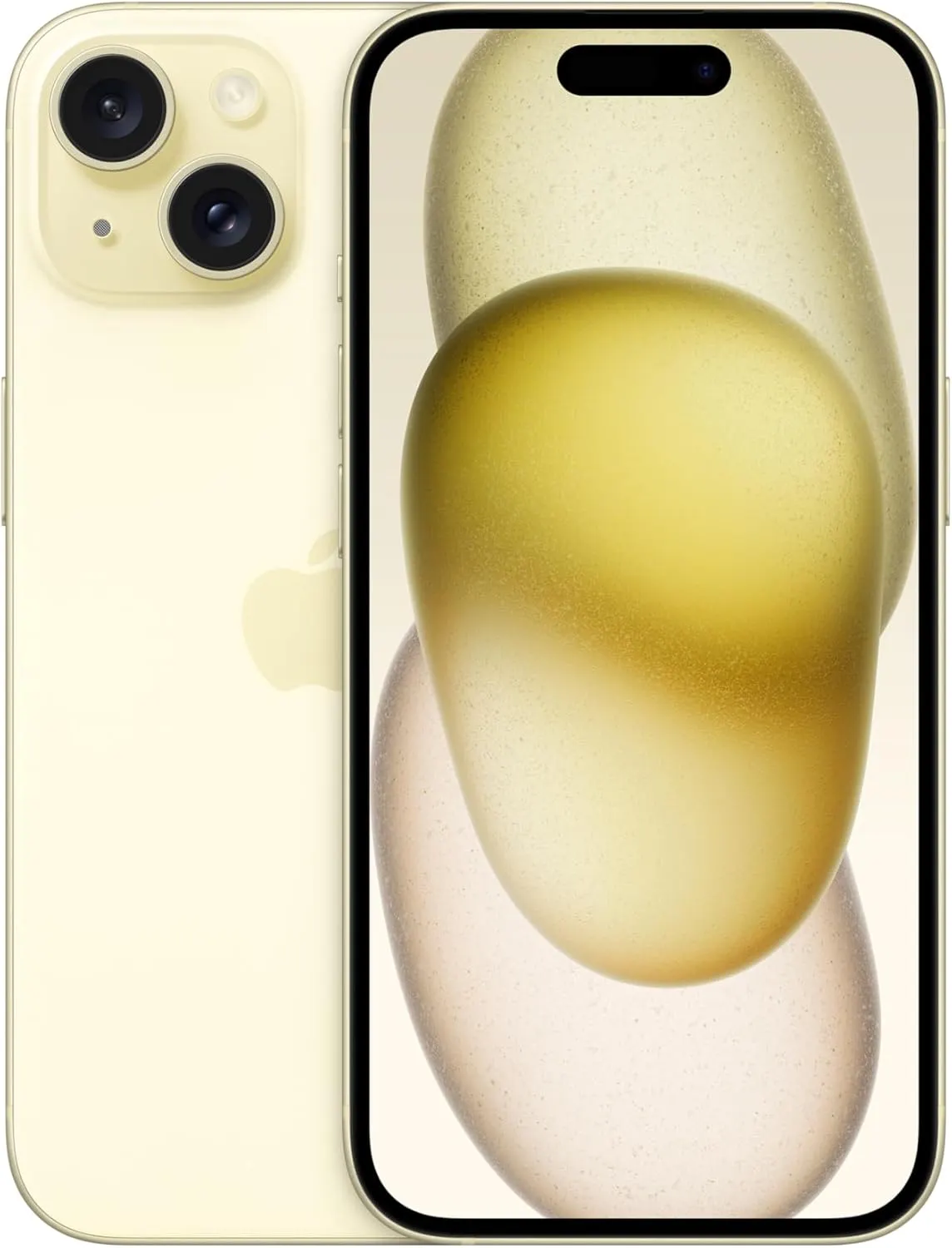 外装新品同様 電池94% iPhone15 128GB イエロー SIMフリー 中古・整備