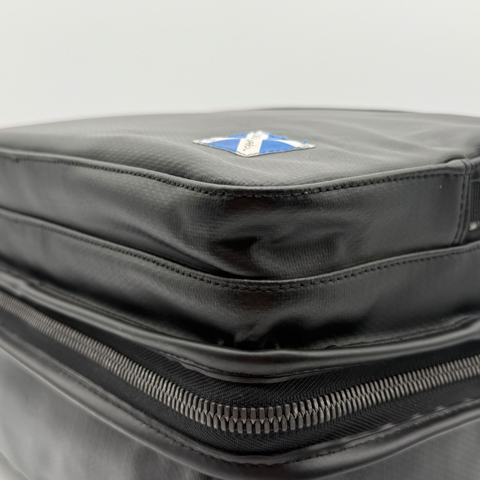 LUGGAGE LABEL NEW LINER ラゲッジレーベル ショルダーバッグ 青