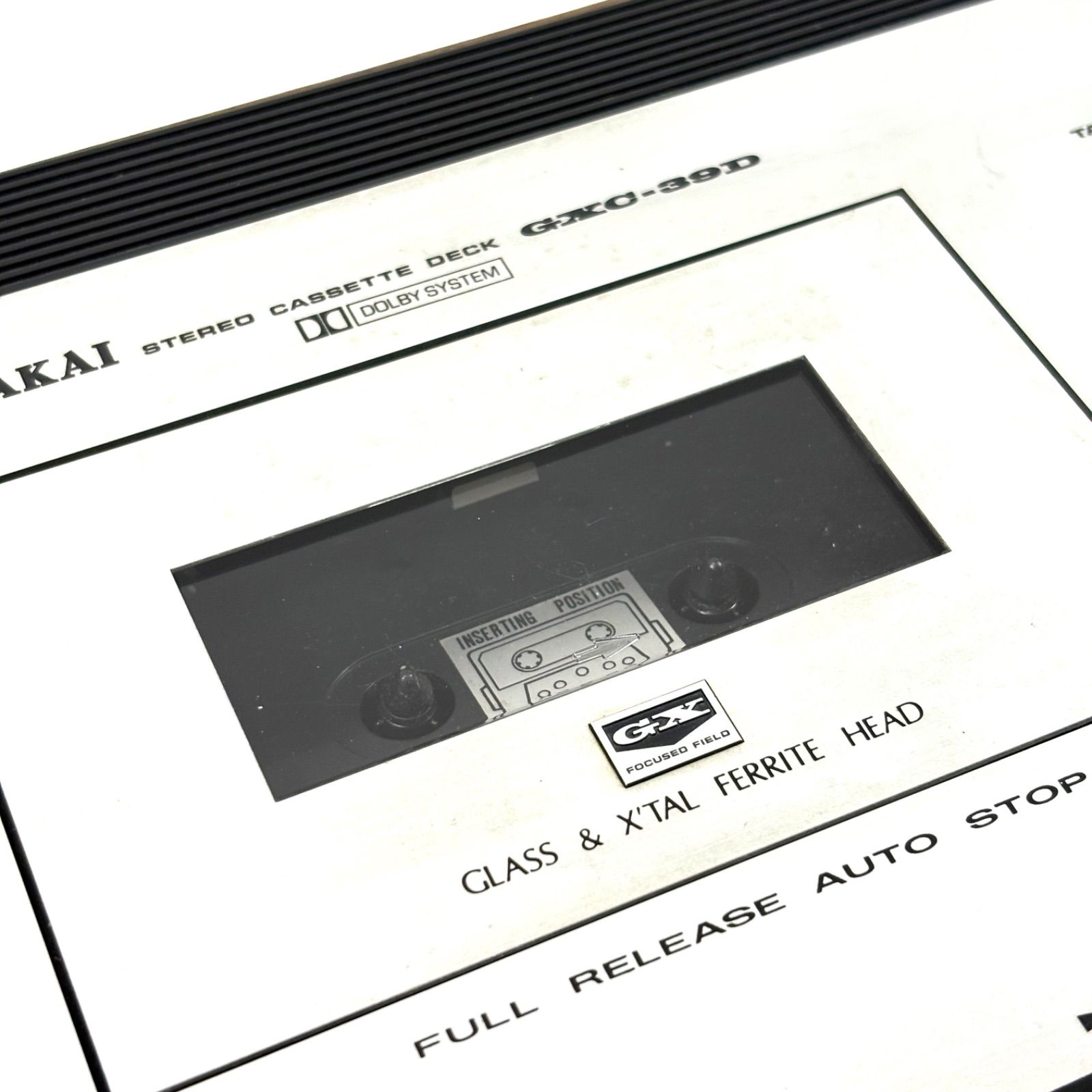 美品 AKAI GXC-39D カセットデッキ GXヘッド 昭和レトロ - メルカリ