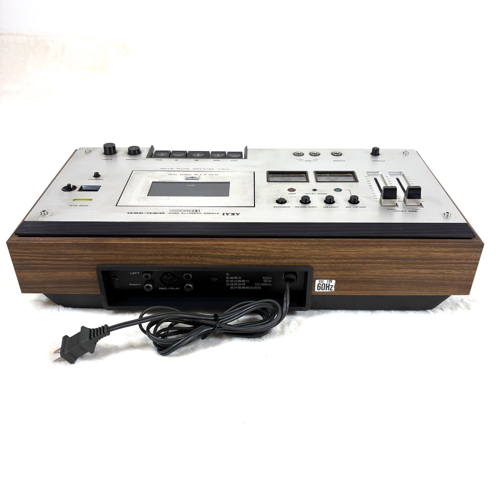 美品 AKAI GXC-39D カセットデッキ GXヘッド 昭和レトロ - メルカリ