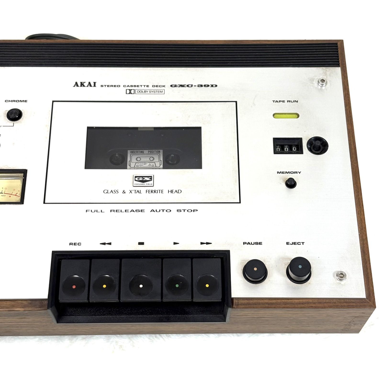 美品 AKAI GXC-39D カセットデッキ GXヘッド 昭和レトロ - メルカリ