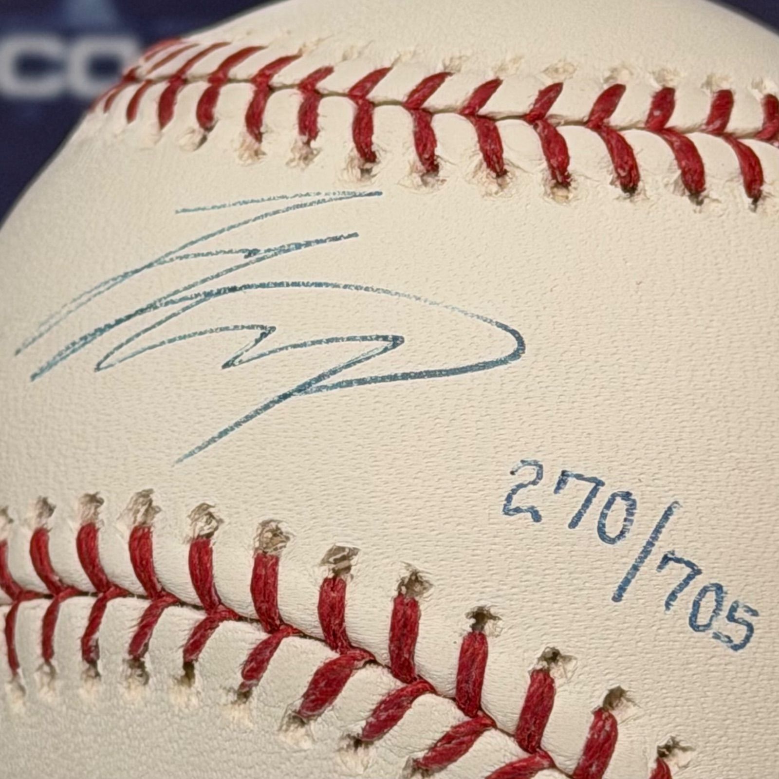 大谷翔平 直筆サインボール MLB Steiner Sports ホログラム 2018年2月